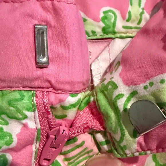 Lilly Pulitzer Pink and Green Kids' Playful Print Pants Bundle and Save - Picture 3 of 4